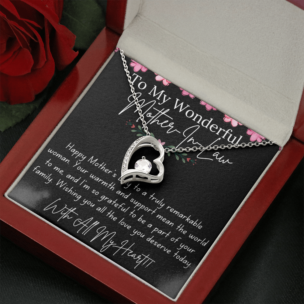 Forever Love Necklace for Mother-In-Law – A Beautiful Gift from a Son-In-Law or Daughter-In-Law