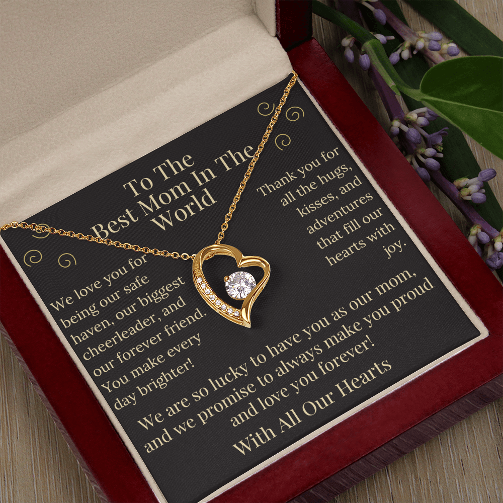 Forever Love Necklace for Mom from Children – A Special Gift She Will Cherish