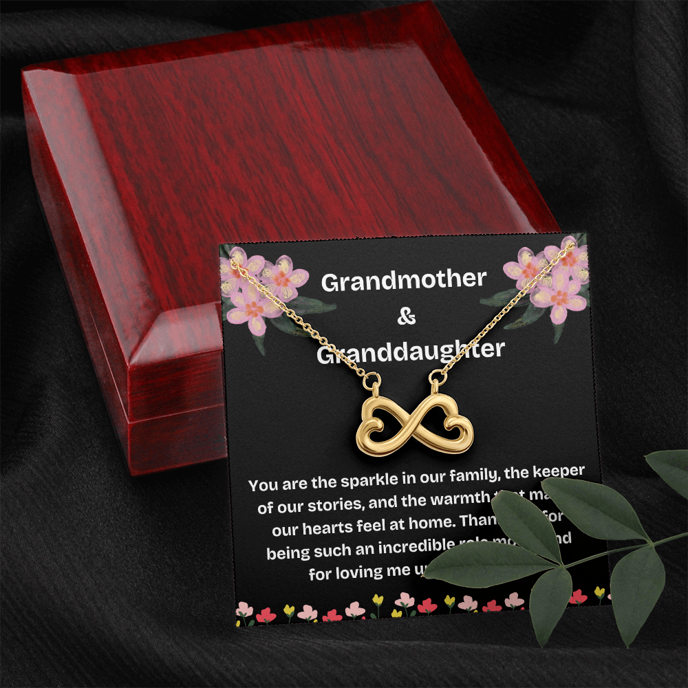 Endless Love Necklace for Grandma from Granddaughter – A Meaningful Gift She Will Cherish Forever