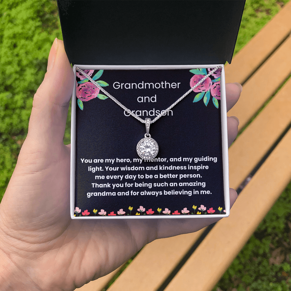 Eternal Hope Necklace for Grandma – A Grandson's Gift for Grandma