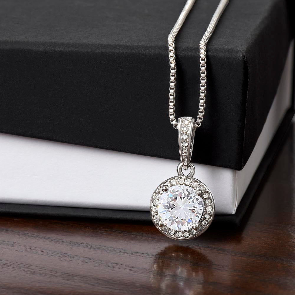 Eternal Hope Necklace for Wife from Husband - A Sparkling Symbol of Love