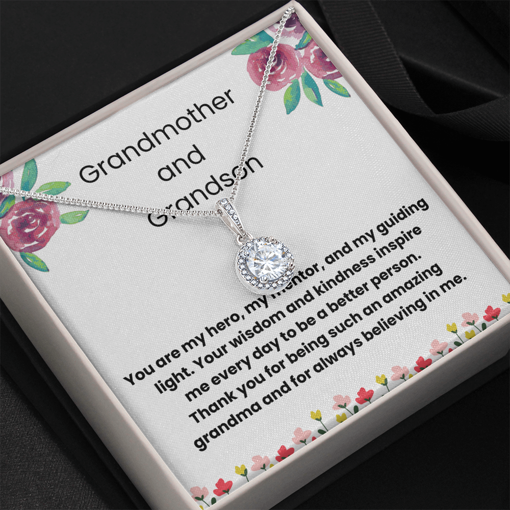 Eternal Hope Necklace for Grandma – A Dazzling Surprise from a Grandson