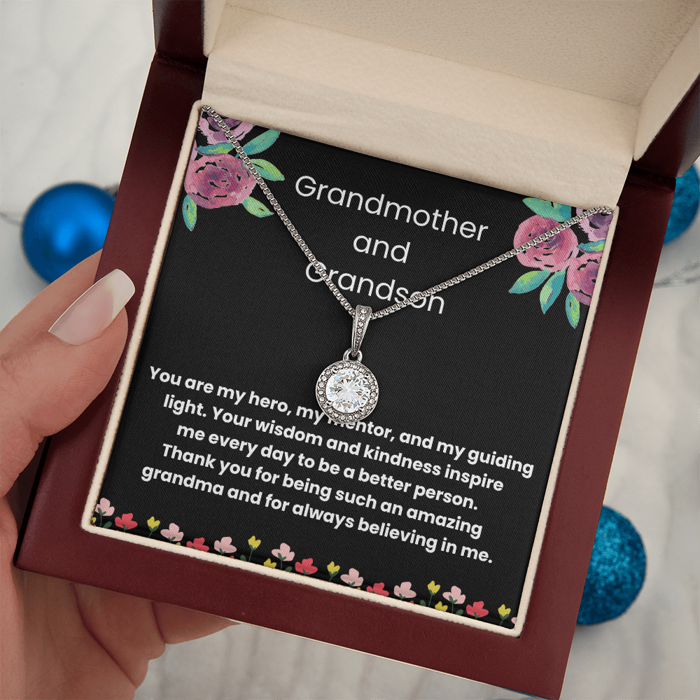 Eternal Hope Necklace for Grandma – A Grandson's Gift for Grandma