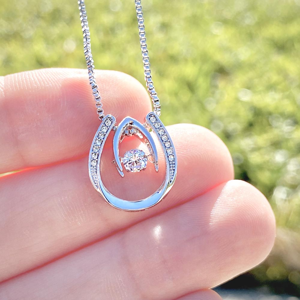 Lucky in Love Necklace for Mom – A Mother's Day Gift from a Child
