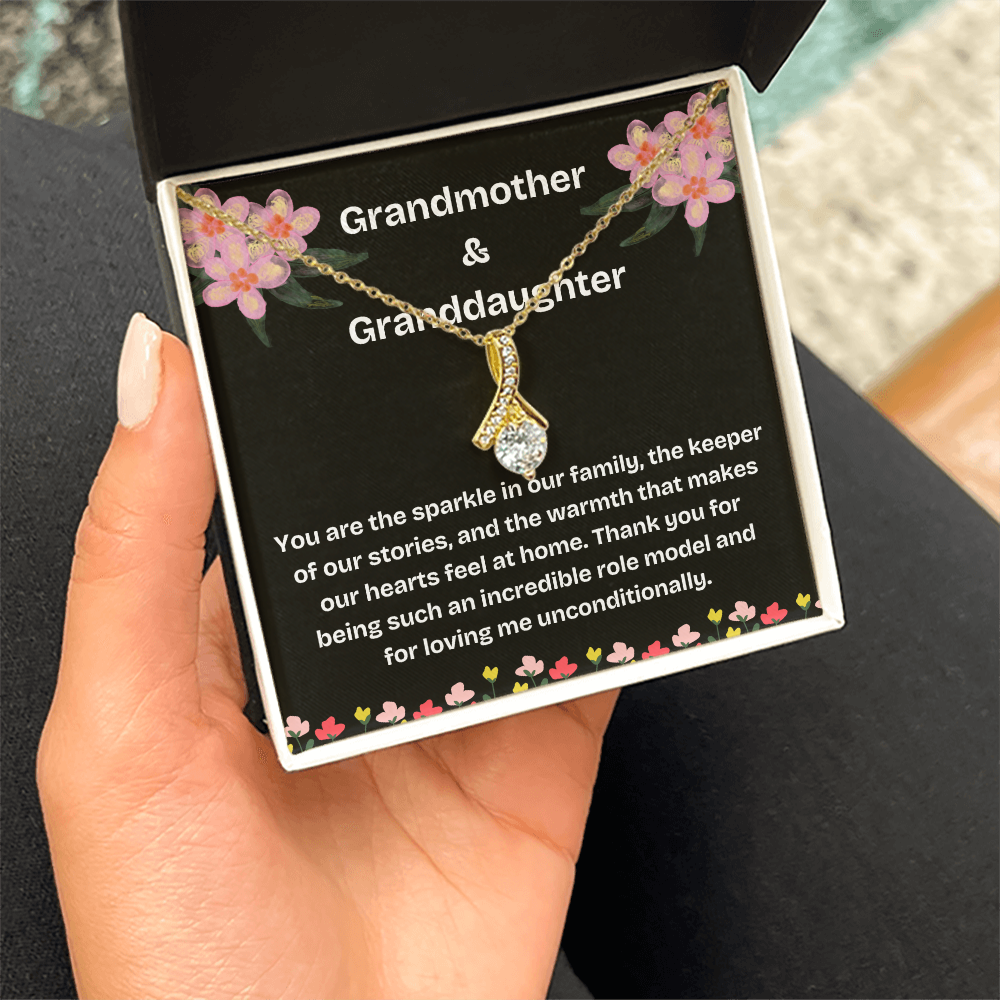 Alluring Beauty Necklace for Grandma – The Perfect Gift from a Granddaughter