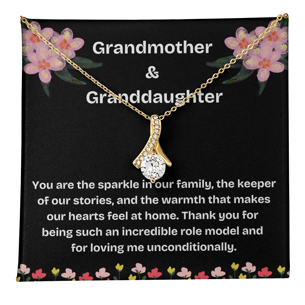 Alluring Beauty Necklace for Grandma – The Perfect Gift from a Granddaughter