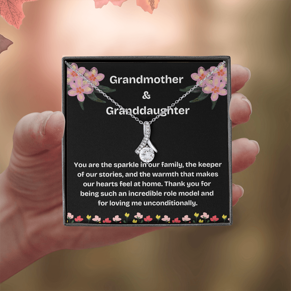 Alluring Beauty Necklace for Grandma – The Perfect Gift from a Granddaughter