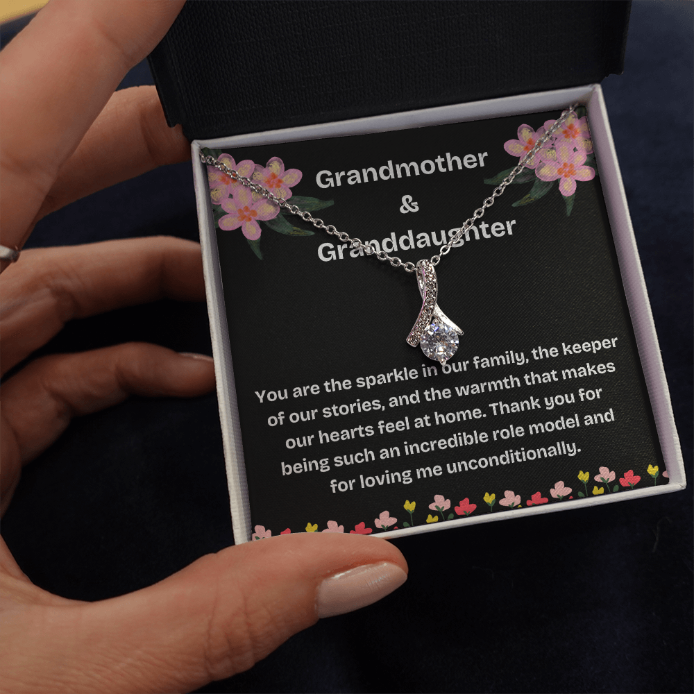 Alluring Beauty Necklace for Grandma – The Perfect Gift from a Granddaughter