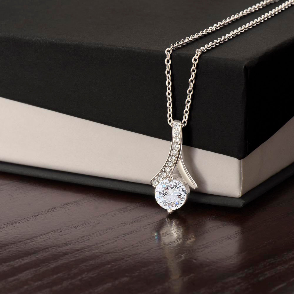 Alluring Beauty Necklace - To Our Wonderful Daughter