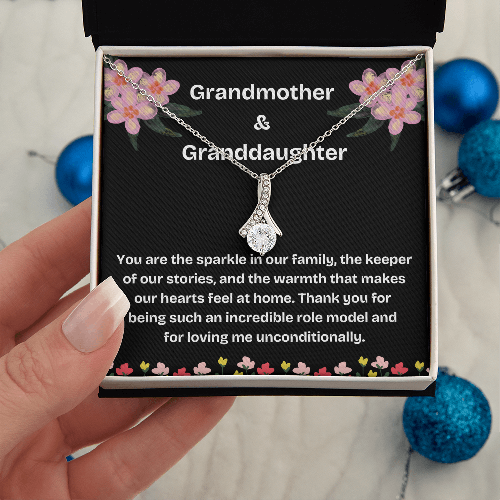 Alluring Beauty Necklace for Grandma – The Perfect Gift from a Granddaughter