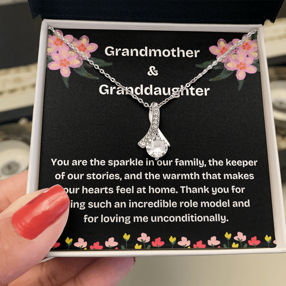 Alluring Beauty Necklace for Grandma – The Perfect Gift from a Granddaughter