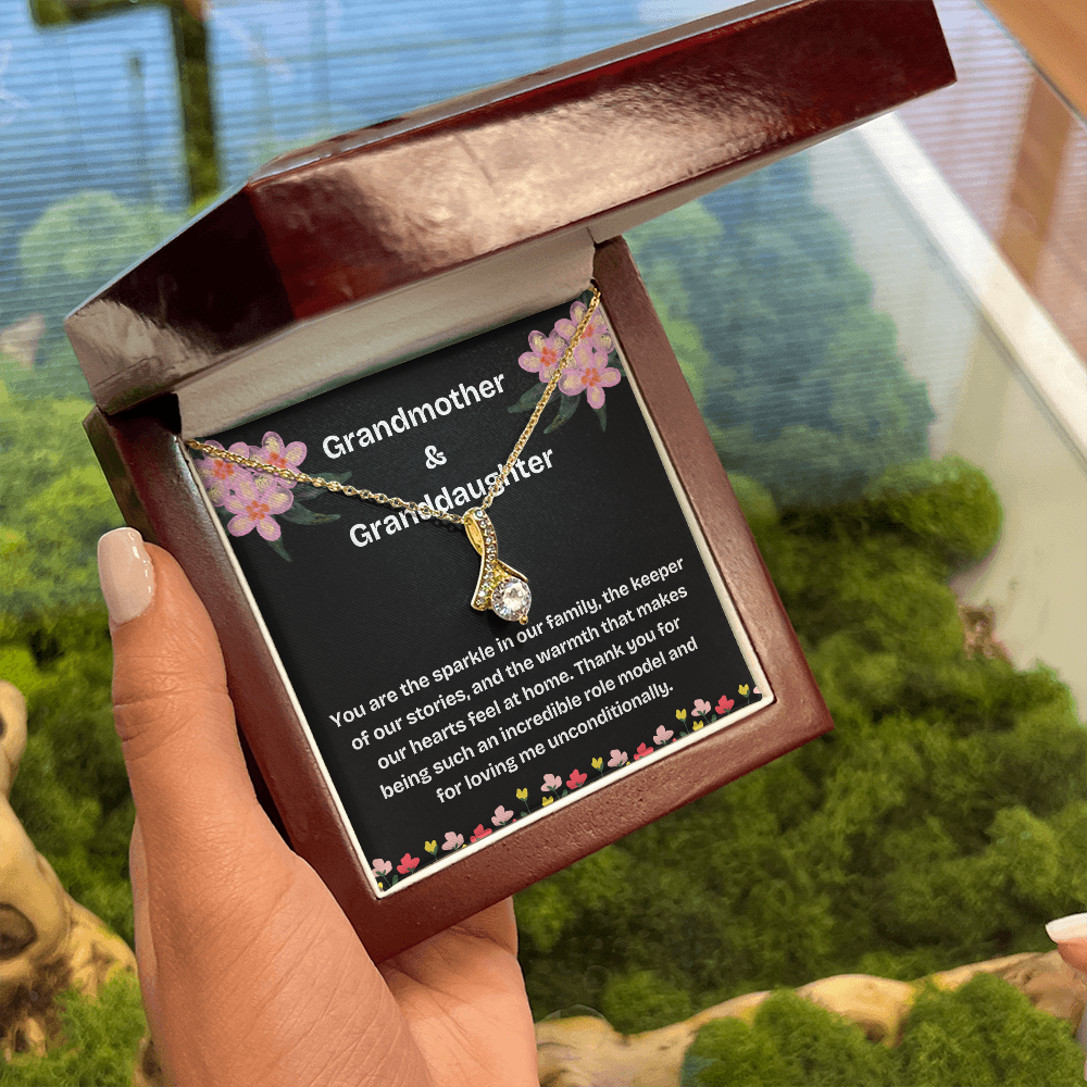 Alluring Beauty Necklace for Grandma – The Perfect Gift from a Granddaughter