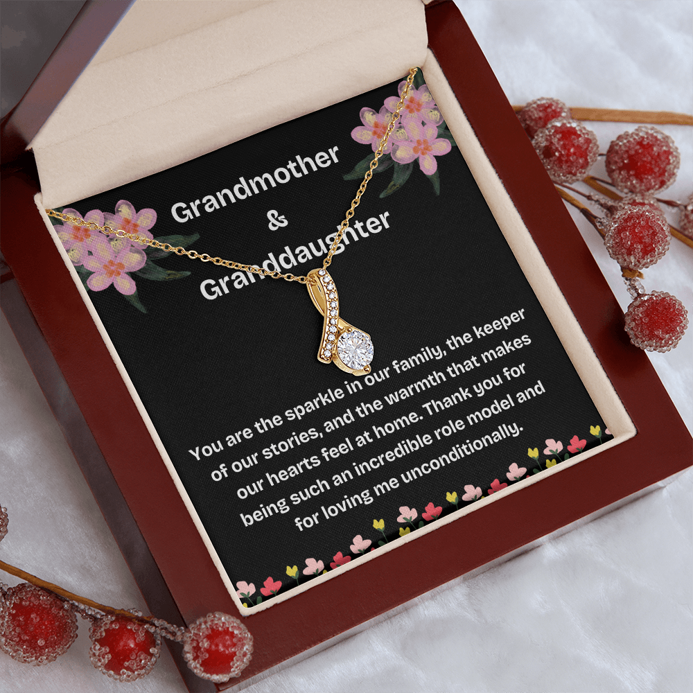 Alluring Beauty Necklace for Grandma – The Perfect Gift from a Granddaughter