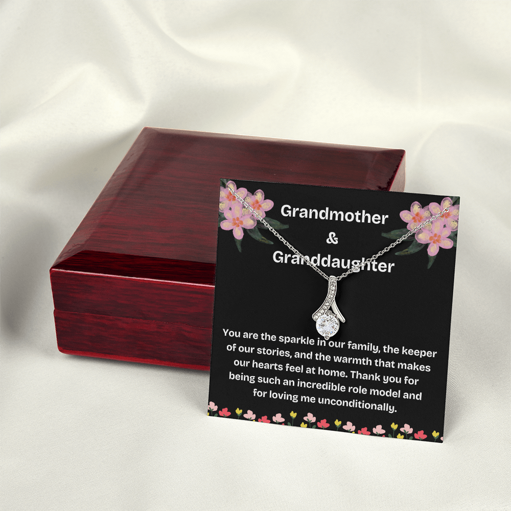 Alluring Beauty Necklace for Grandma – The Perfect Gift from a Granddaughter