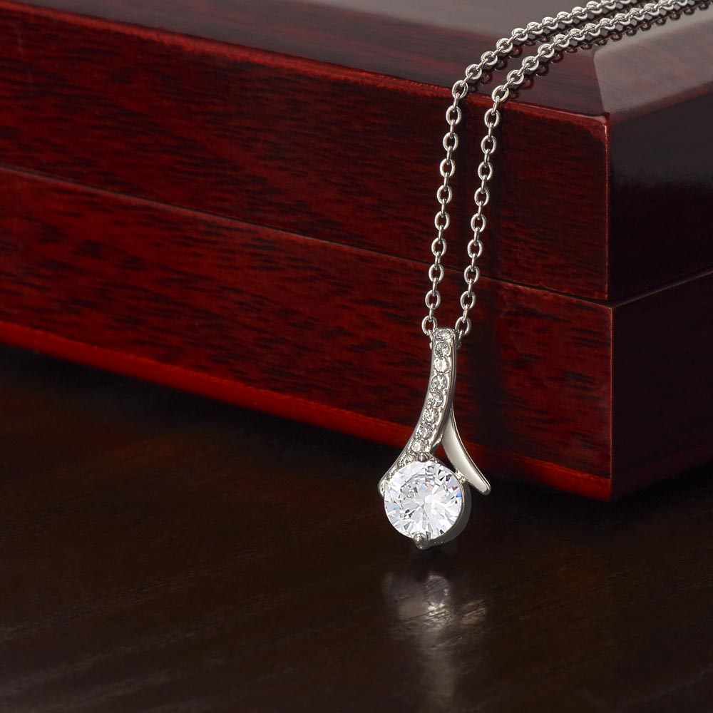 Alluring Beauty Necklace - To Our Wonderful Daughter