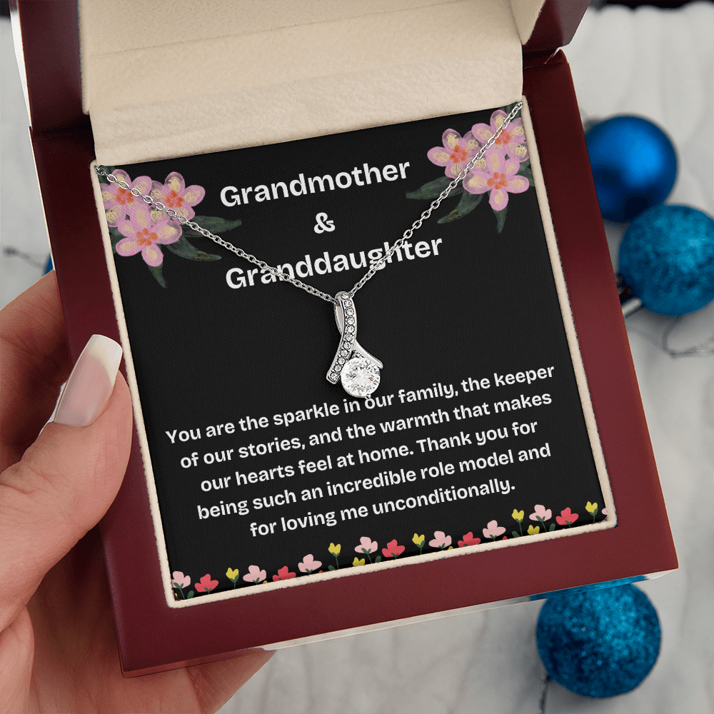 Alluring Beauty Necklace for Grandma – The Perfect Gift from a Granddaughter