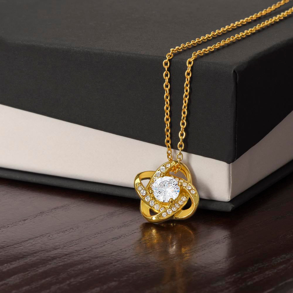 To Our Mom - We Love You Always | Love Knot Necklace | Personalized Gift From The Heart