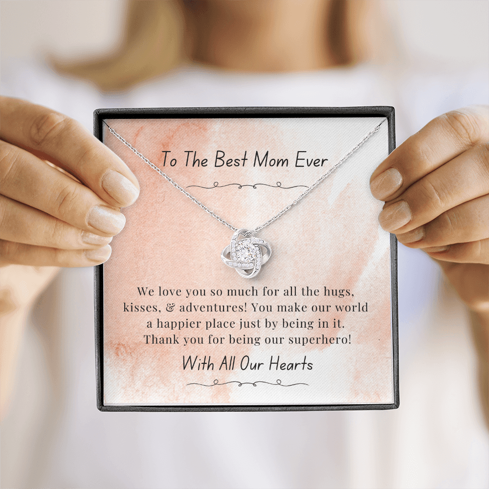 Love Knot Necklace for Mom – A Timeless Mother's Day Gift to Show Mom Your Love