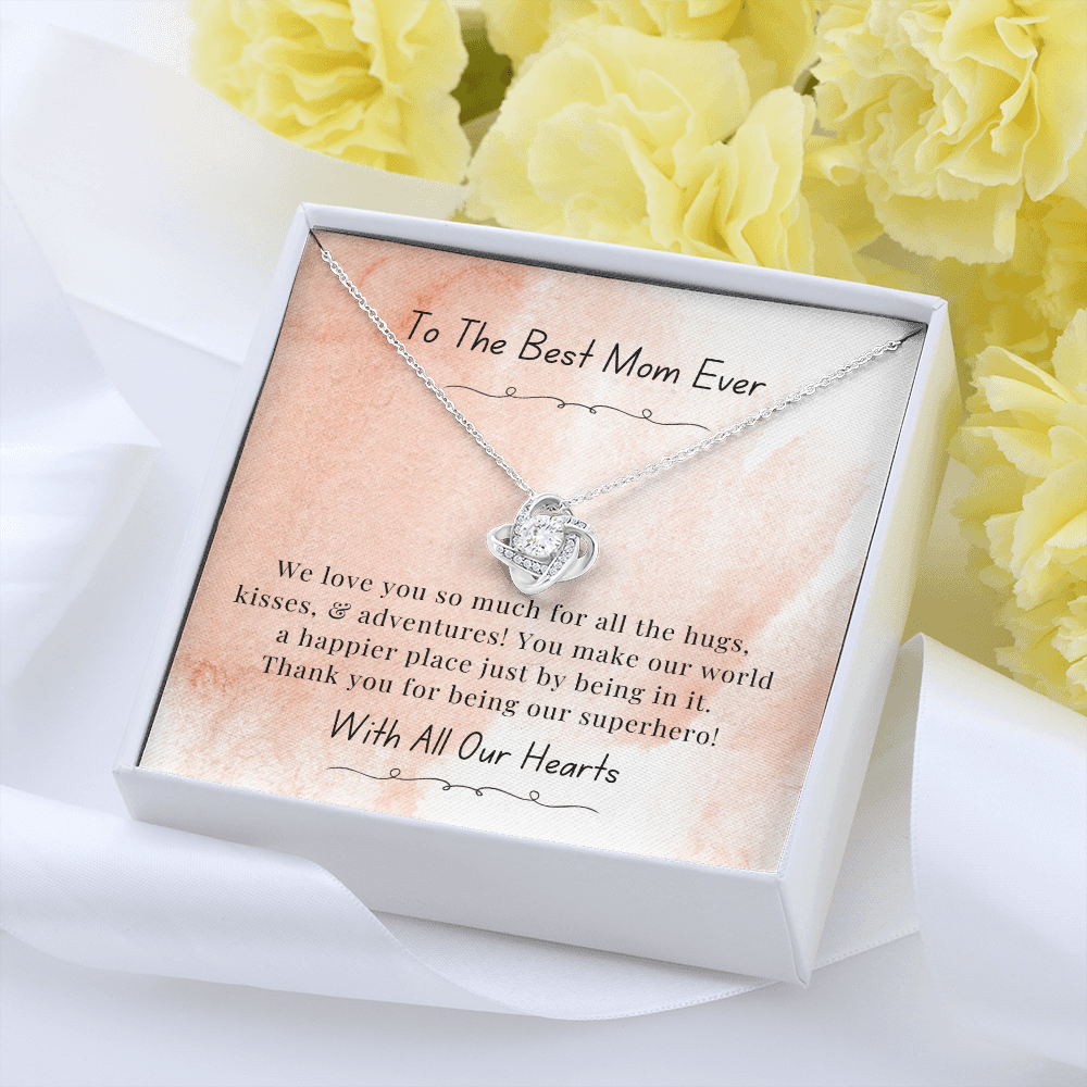 Love Knot Necklace for Mom – A Timeless Mother's Day Gift to Show Mom Your Love