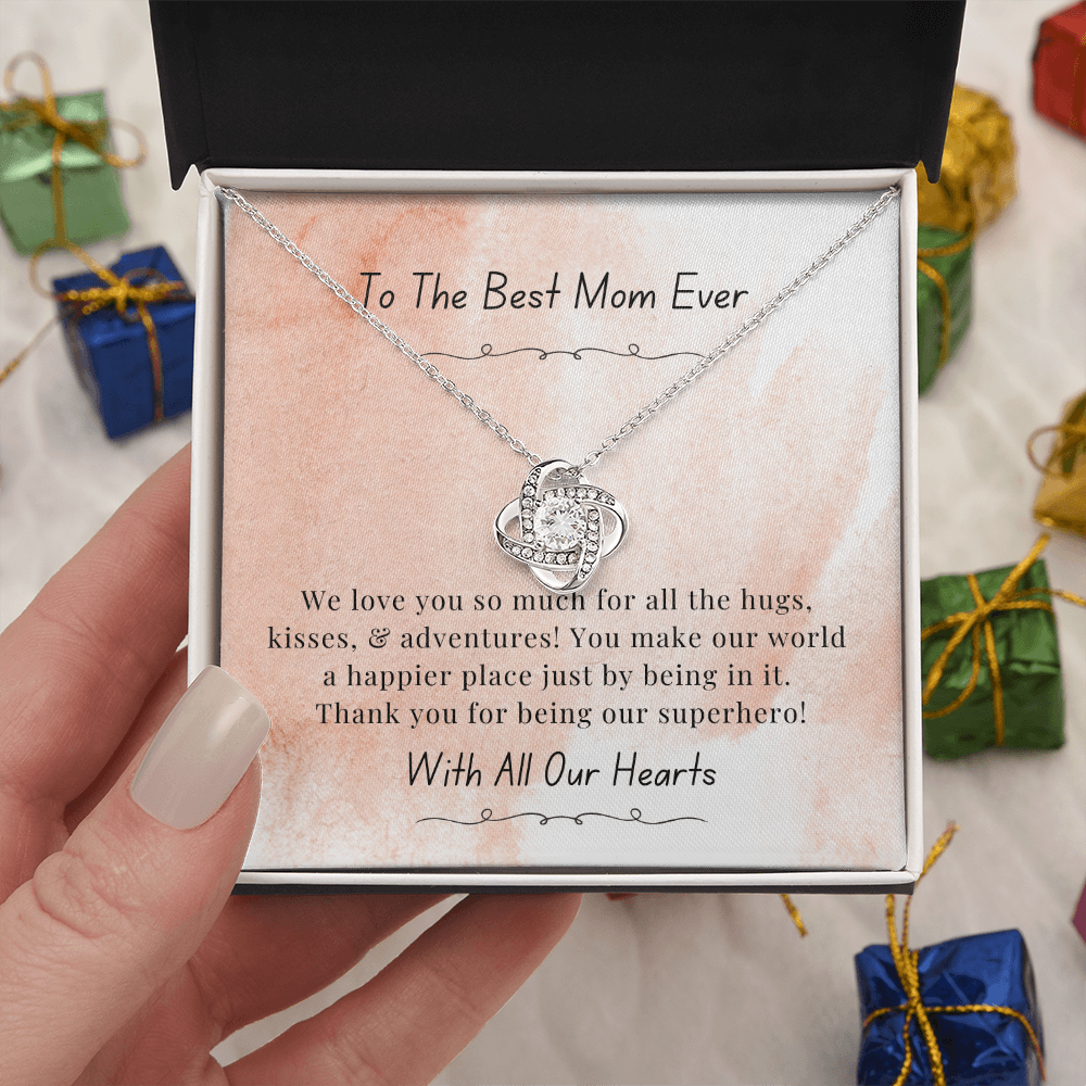 Love Knot Necklace for Mom – A Timeless Mother's Day Gift to Show Mom Your Love