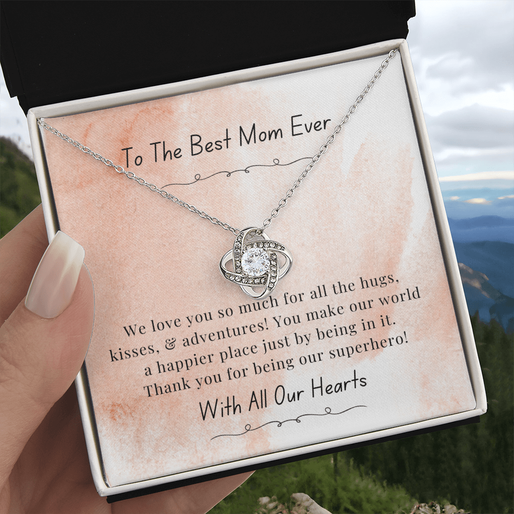 Love Knot Necklace for Mom – A Timeless Mother's Day Gift to Show Mom Your Love