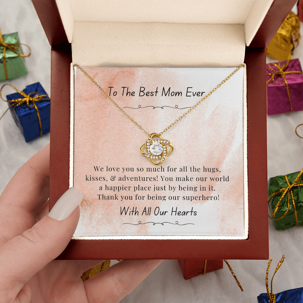 Love Knot Necklace for Mom – A Timeless Mother's Day Gift to Show Mom Your Love