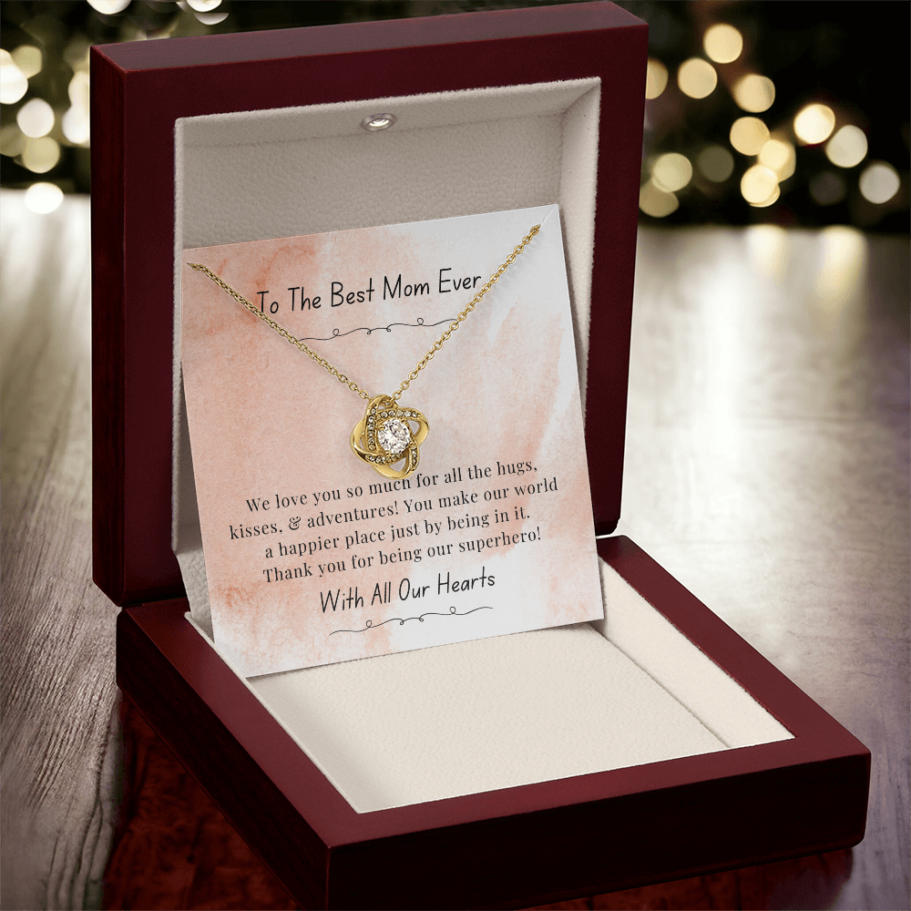 Love Knot Necklace for Mom – A Timeless Mother's Day Gift to Show Mom Your Love