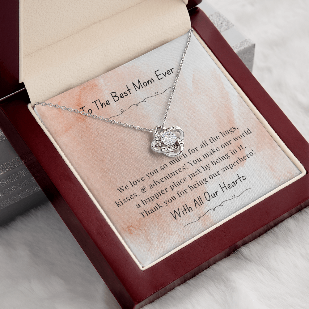 Love Knot Necklace for Mom – A Timeless Mother's Day Gift to Show Mom Your Love