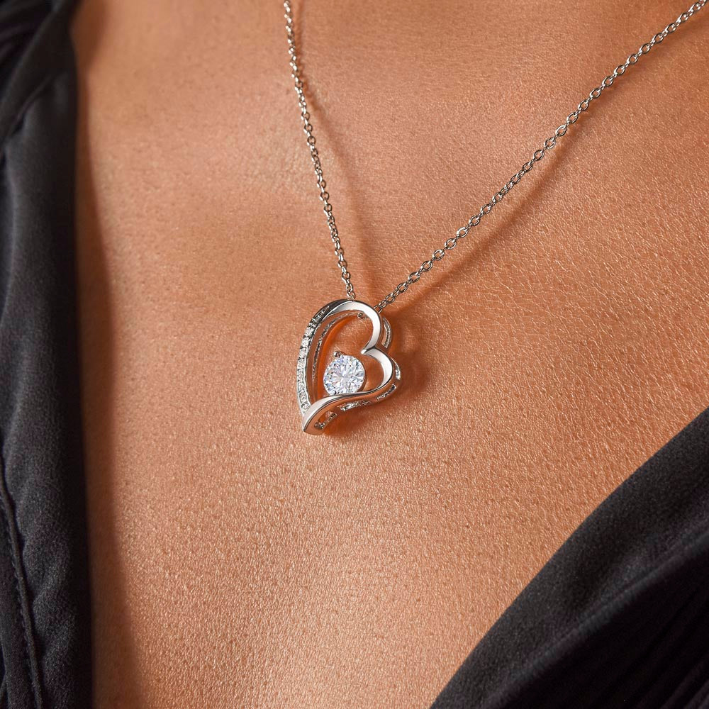 Forever Love Necklace for Mother-In-Law – A Gift From Son/Daughter-in-Law with Love