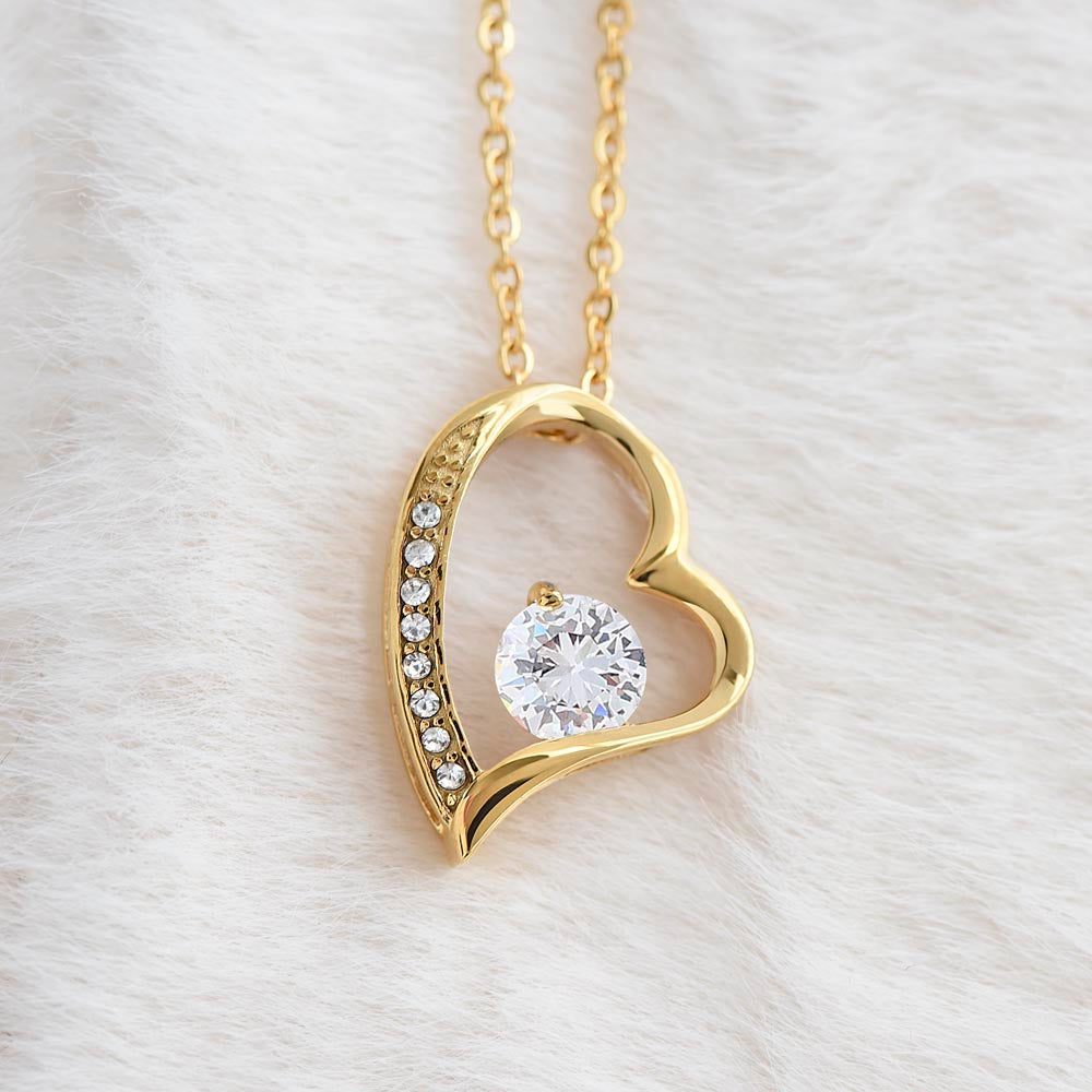 Forever Love Necklace for Mother-In-Law – A Gift From Son/Daughter-in-Law with Love