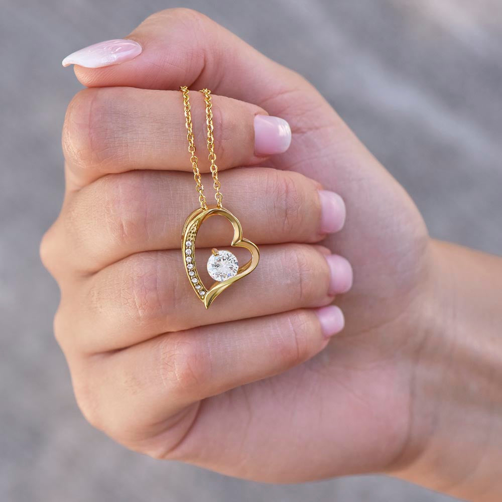 Forever Love Necklace for Mother-In-Law – A Beautiful Gift from a Son-In-Law or Daughter-In-Law