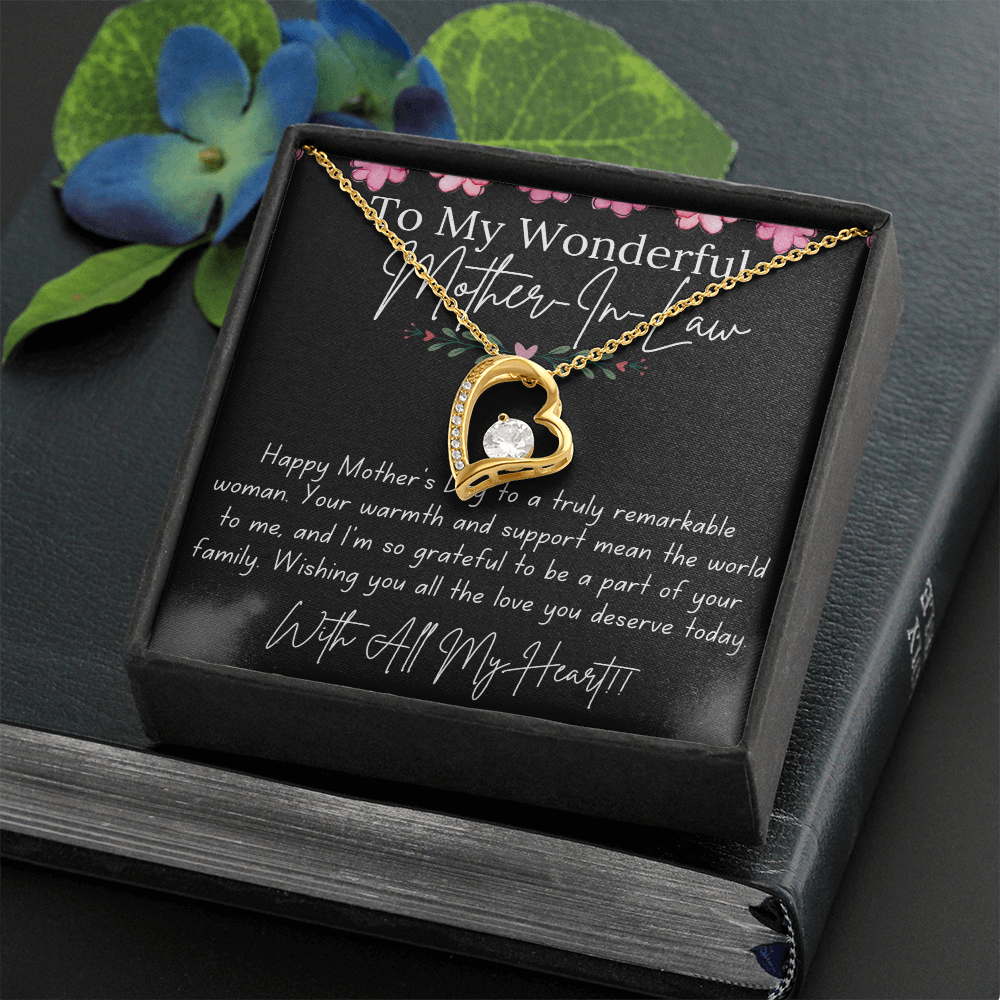 Forever Love Necklace for Mother-In-Law – A Beautiful Gift from a Son-In-Law or Daughter-In-Law
