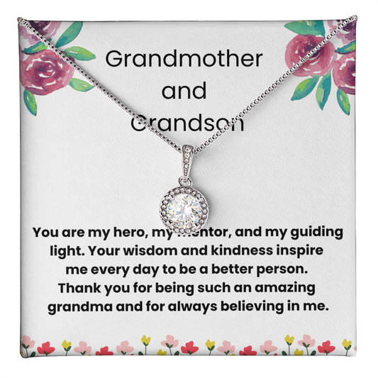 Eternal Hope Necklace for Grandma – A Dazzling Surprise from a Grandson