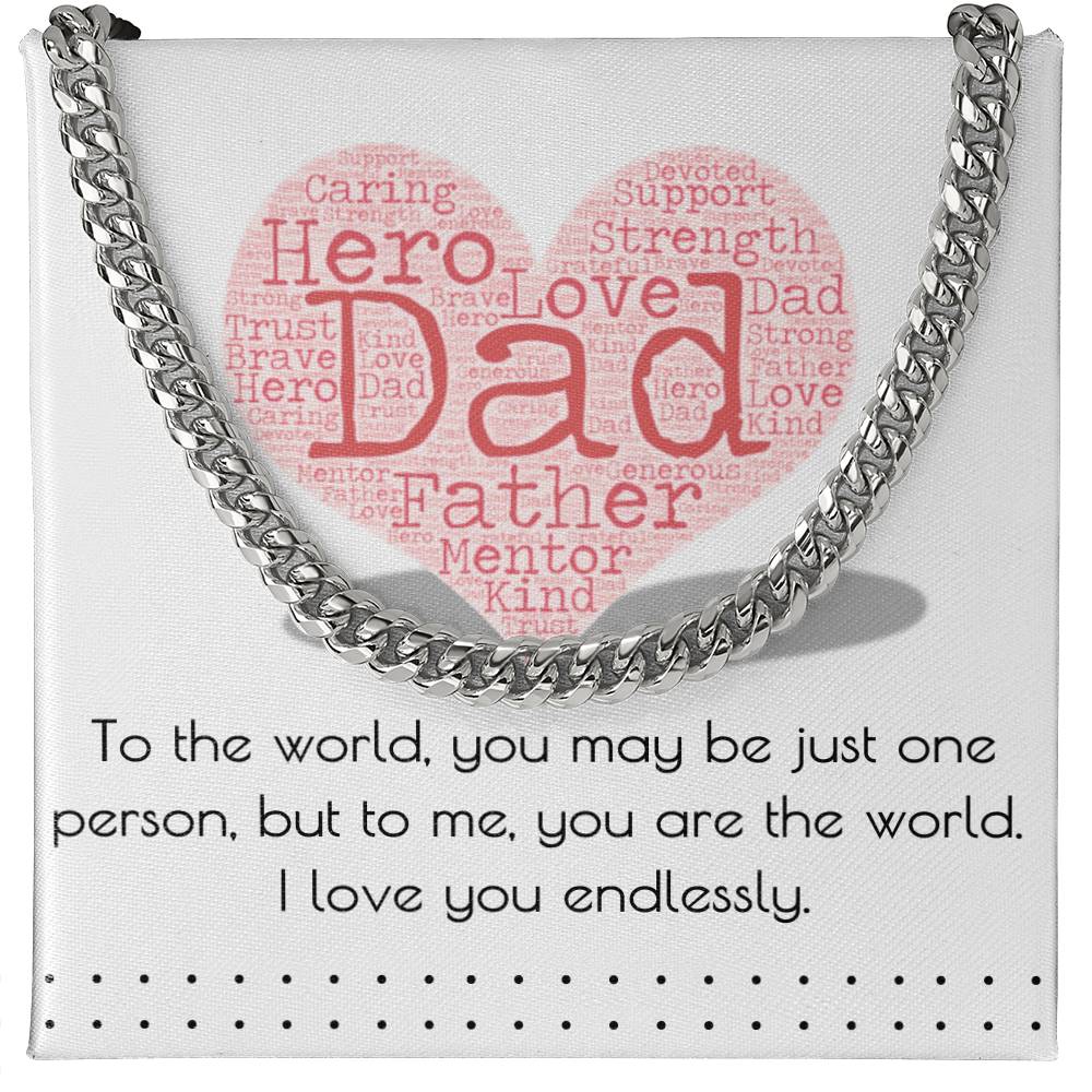 Timeless Gift for Dad - Cuban Link Chain